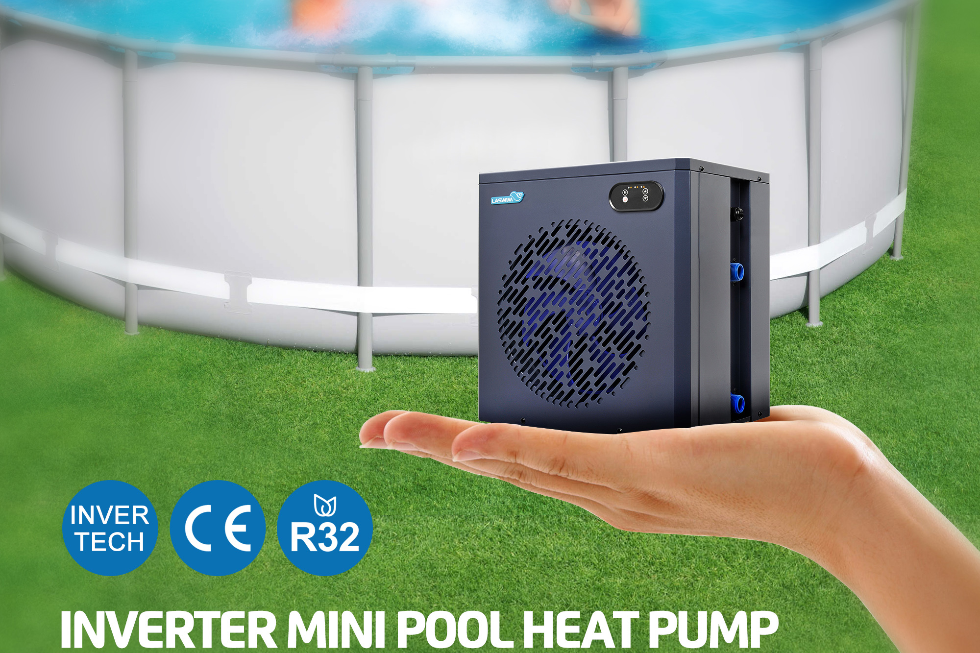 Inverter Mini Swimming Pool Heat Pump IMN Series