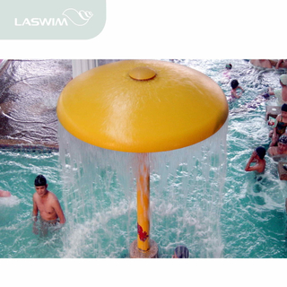 Stainless steel waterfall mushroom